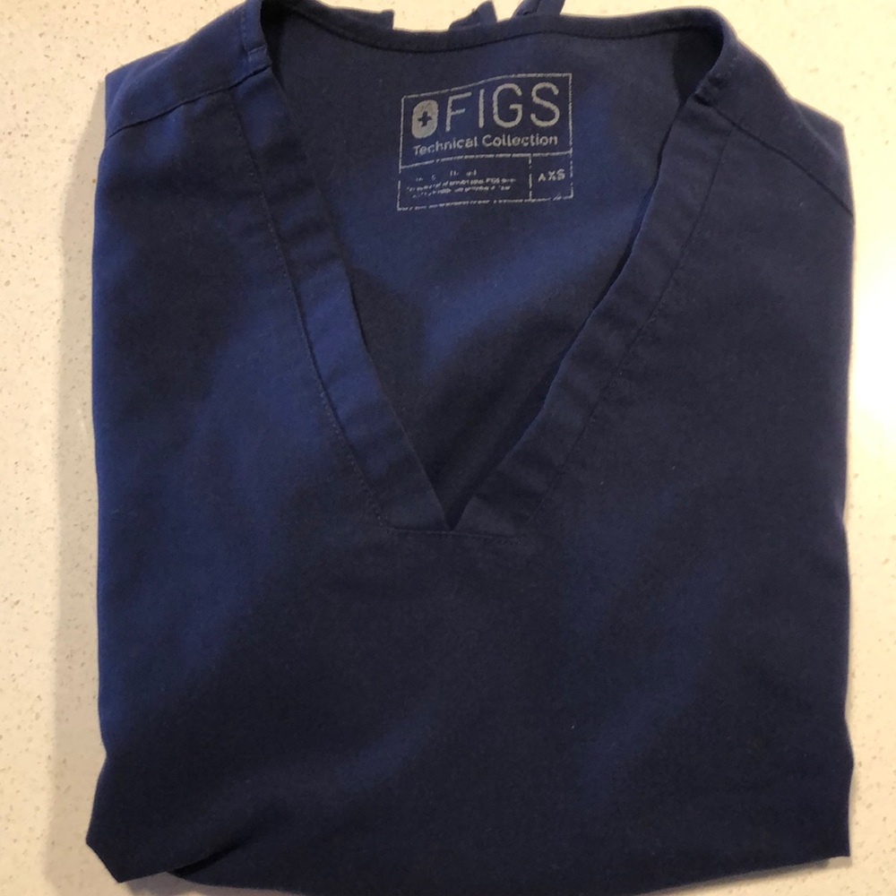 FIGS Casma 3-Pocket Scrub Top XXS